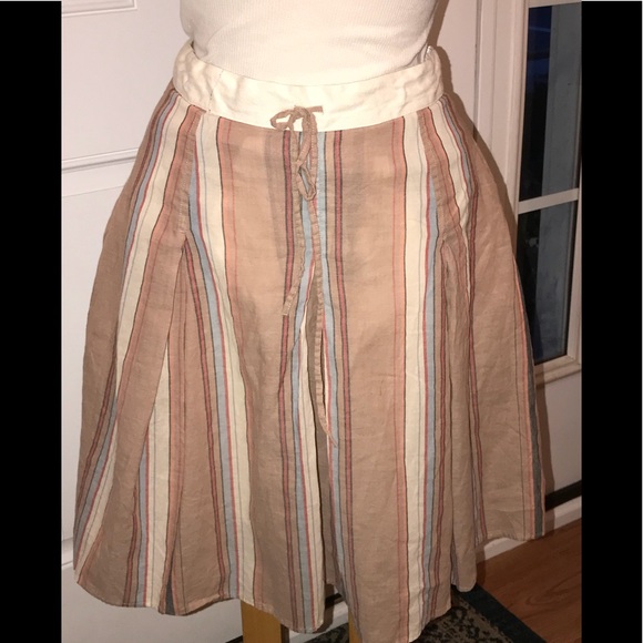 Striped Banana Republic skirt size 2 - Picture 1 of 7